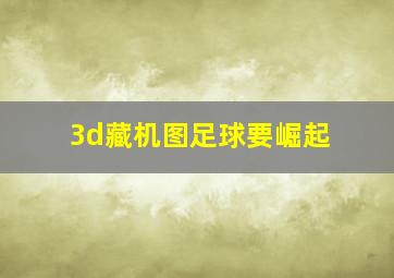 3d藏机图足球要崛起