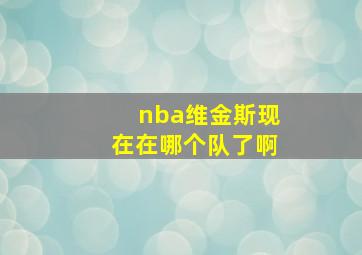 nba维金斯现在在哪个队了啊