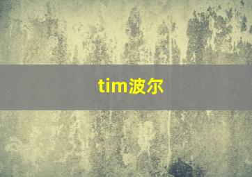 tim波尔