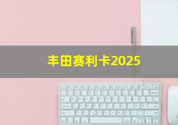 丰田赛利卡2025