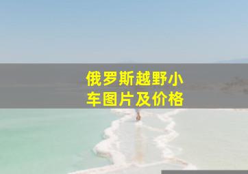 俄罗斯越野小车图片及价格