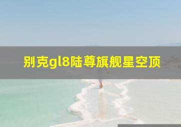 别克gl8陆尊旗舰星空顶