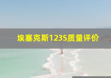 埃塞克斯123S质量评价