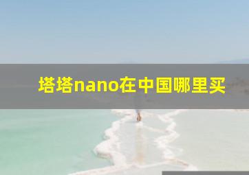 塔塔nano在中国哪里买