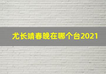 尤长靖春晚在哪个台2021