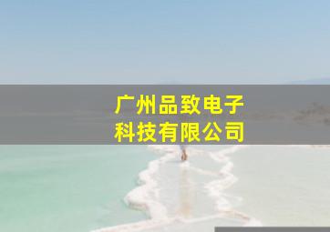 广州品致电子科技有限公司