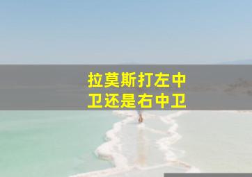 拉莫斯打左中卫还是右中卫