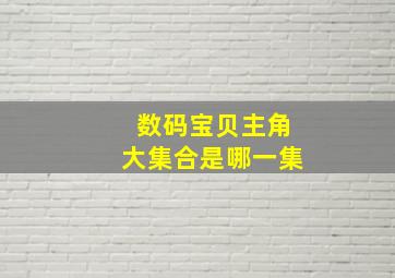 数码宝贝主角大集合是哪一集