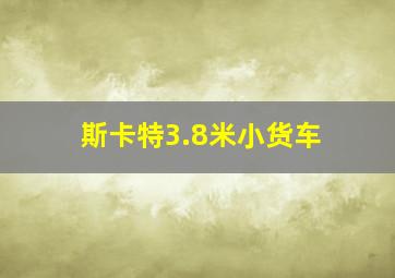 斯卡特3.8米小货车