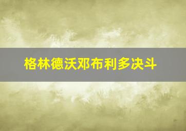 格林德沃邓布利多决斗