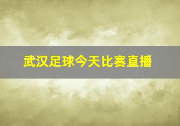 武汉足球今天比赛直播