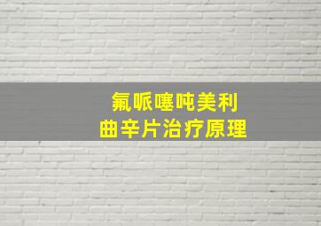 氟哌噻吨美利曲辛片治疗原理