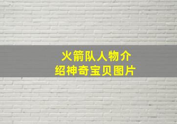 火箭队人物介绍神奇宝贝图片