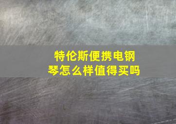 特伦斯便携电钢琴怎么样值得买吗