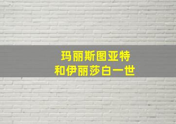 玛丽斯图亚特和伊丽莎白一世