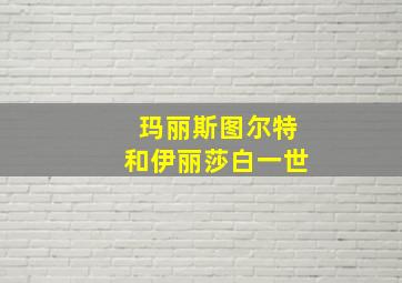 玛丽斯图尔特和伊丽莎白一世