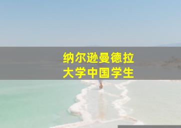 纳尔逊曼德拉大学中国学生