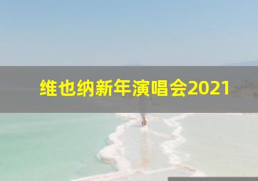 维也纳新年演唱会2021