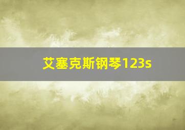 艾塞克斯钢琴123s