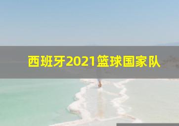 西班牙2021篮球国家队