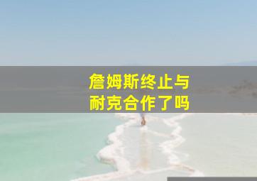 詹姆斯终止与耐克合作了吗